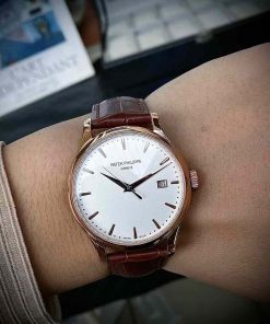 beste replica luxe Patek Philippe horloges Heren hoogwaardige imitatie Calatrava 1075453559